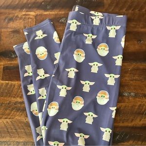 BlackMilk The Child Leggings. Grogu, Baby Yoda.